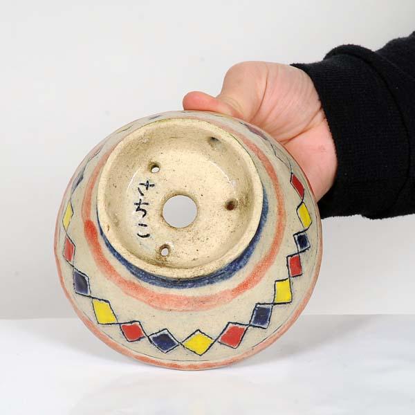 現代小鉢：越前文山（さちこ） 丸鉢 12.6cm【現】 : 遊恵盆栽 Yahoo