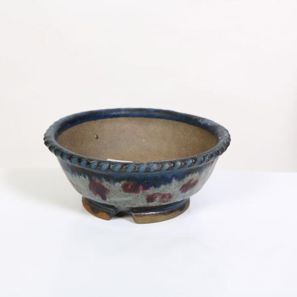 現代小鉢：越前文山 丸鉢 14.7cm【現品】*bunzan : 遊恵盆栽 Yahoo