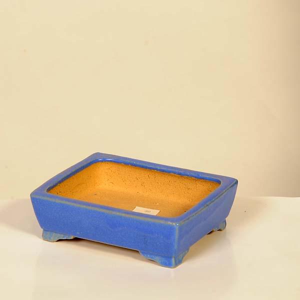 現代小鉢：柴勝 長方鉢【現品】*shibakatu 12.6cm : 遊恵盆栽 Yahoo!店