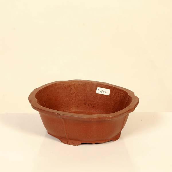 現代小鉢：柴勝　楕円モッコ鉢【現品】*shibakatu　14.3cm_1