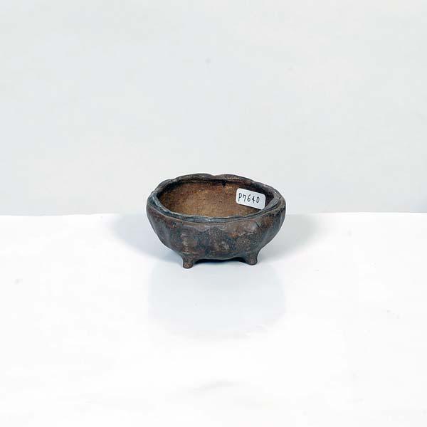 流苑　人気鉢 現代小鉢：流苑(りゅうえん）足付丸鉢 7cm【現品】*Ryuuen : 遊恵