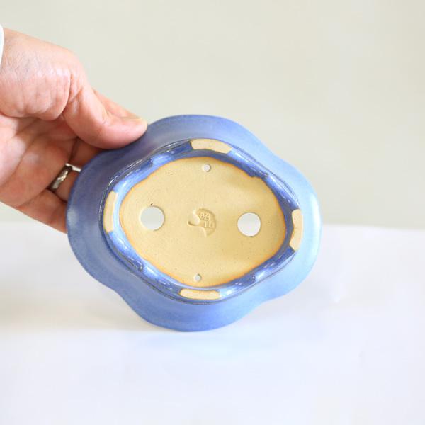 現代小鉢：昭山　足付モッコ鉢【現品】*shouzan　13.1cm_1