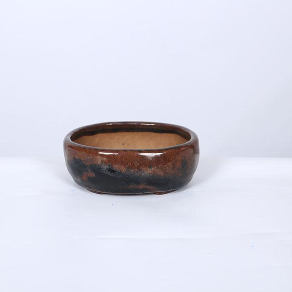 現代小鉢：天龍石仙 楕円鉢【現品】*11.2cm sekisen : 遊恵盆栽 Yahoo
