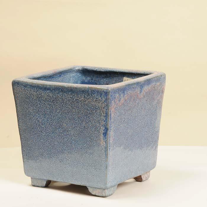 秀峰　盆栽鉢 盆栽小鉢：秀峰 正方深鉢 17.1cm *現品もの 資材 : 遊恵盆栽 Yahoo
