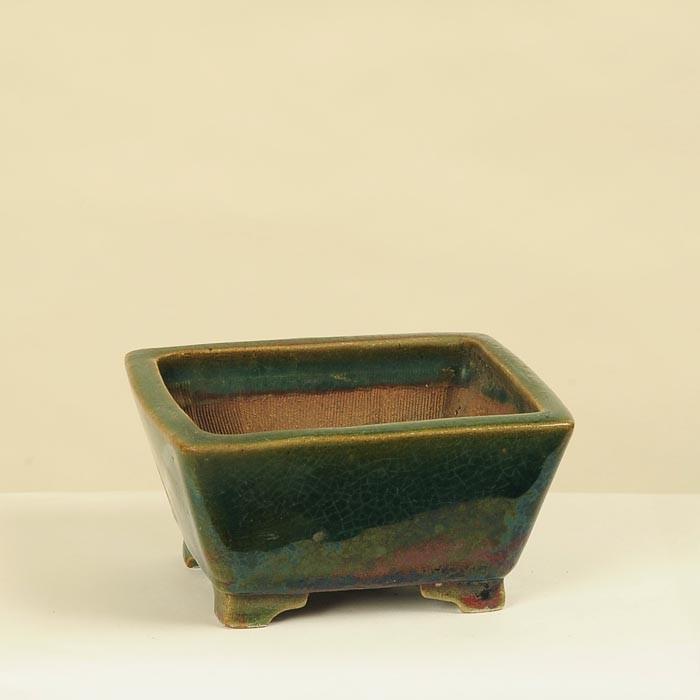 478 盆栽　盆栽鉢　植木鉢　和鉢　虹泉 Yahoo!オークション -「平安虹泉」の落札相場・落札価格