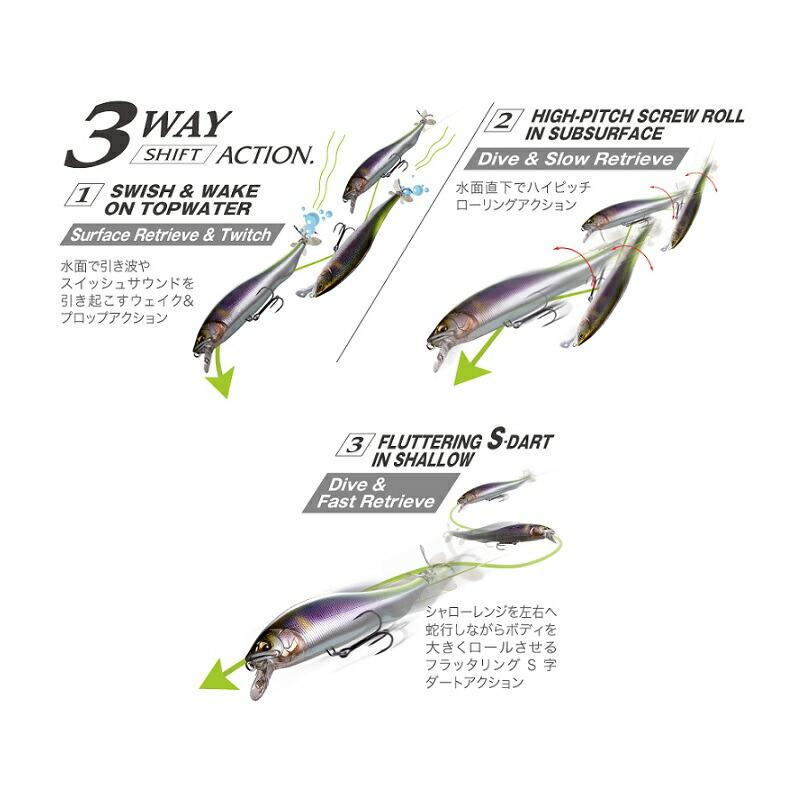 Megabass（メガバス） プロップダーター 106 AL 琵琶湖アユ : つり具の