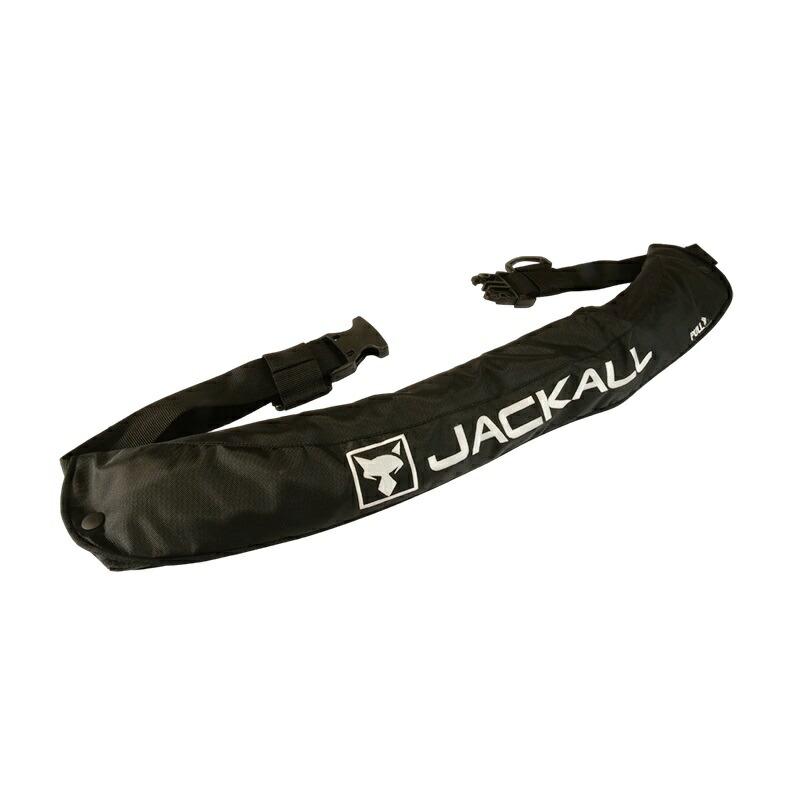 JACKALL（ジャッカル） JK自動膨張ライフジャケット ブラック : つり具