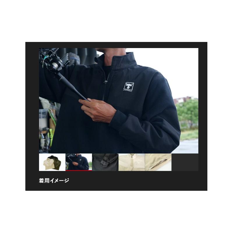 JACKALL（ジャッカル） ダブルフェイスフリースP/O M オリーブ