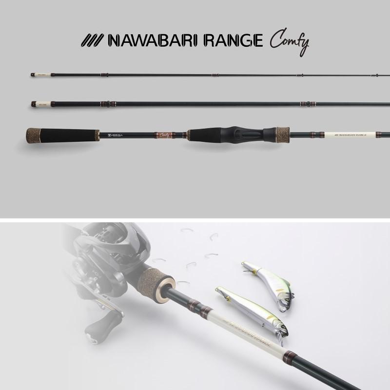JACKALL NRC-C100M ルアーロッド 100M JACKALL（ジャッカル） ナワバリレンジ コンフィー NRC-C100M : つり具