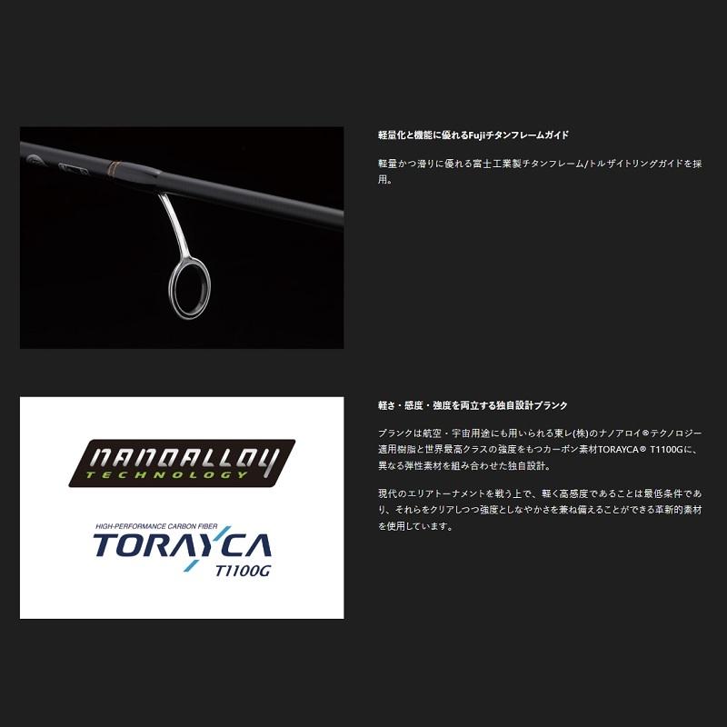 ティモン Tコネクションエリア TCA-S61L-RS : つり具のBunBun Yahoo!店