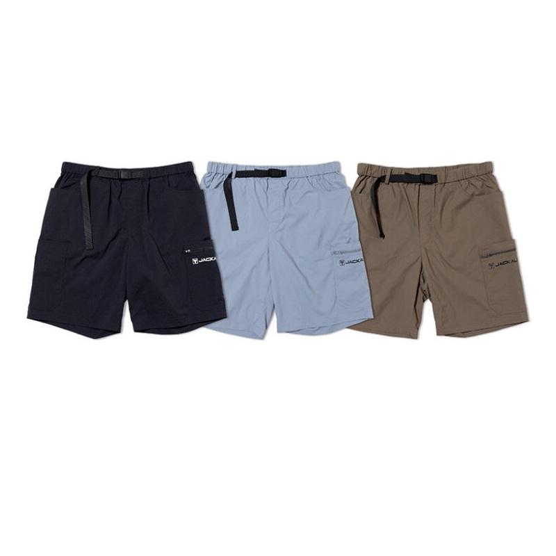 ジャッカル　PA-B004 フィッシングショートパンツ M ライトブルー / 撥水 大型ポケット 半ズボン 夏物_1