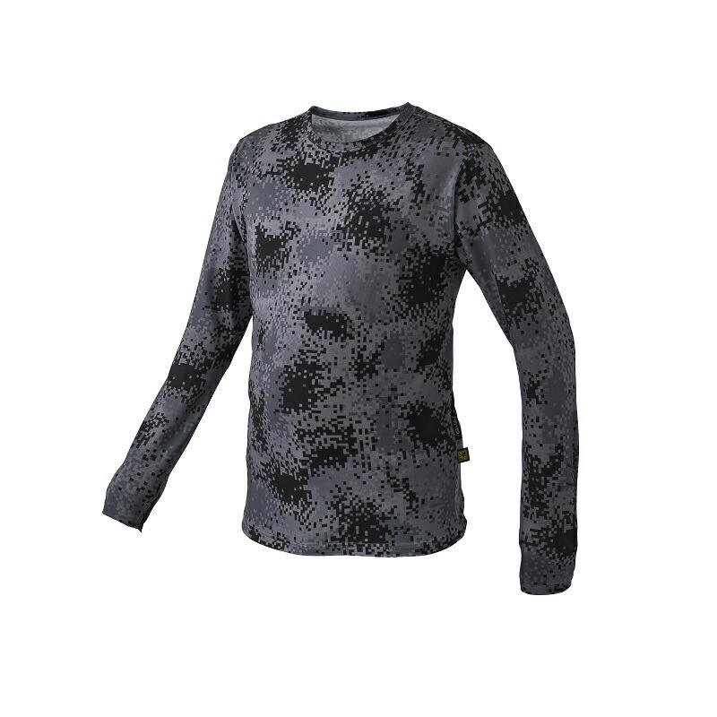 がまかつ NO FLY ZONE(R) ロングスリーブクールTシャツ GM-3704 ネイビーカモフラージュ LLサイズ / gamakatsu Gamakatsu（がまかつ） GM3704 NO FLY ZONE ロングスリーブクールT