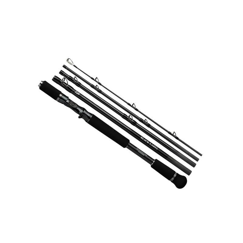 DAIWA（ダイワ） 21ブラックレーベル トラベル C61XXH-5・SB : つり具