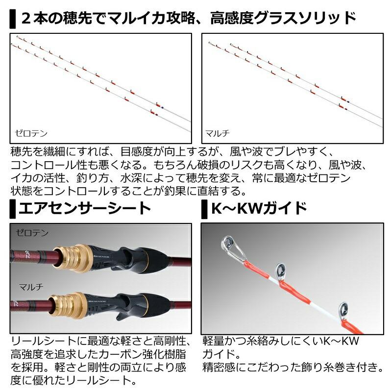 ダイワ　アナリスター　マルイカ マルチ DAIWA（ダイワ） アナリスターマルイカ マルチ 150 : つり具のBunBun