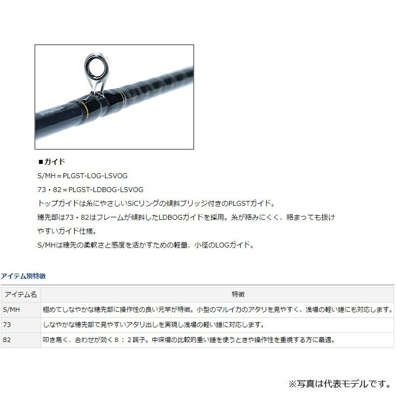 DAIWA（ダイワ） マルイカ X S/MH-155・R : つり具のBunBun Yahoo!店