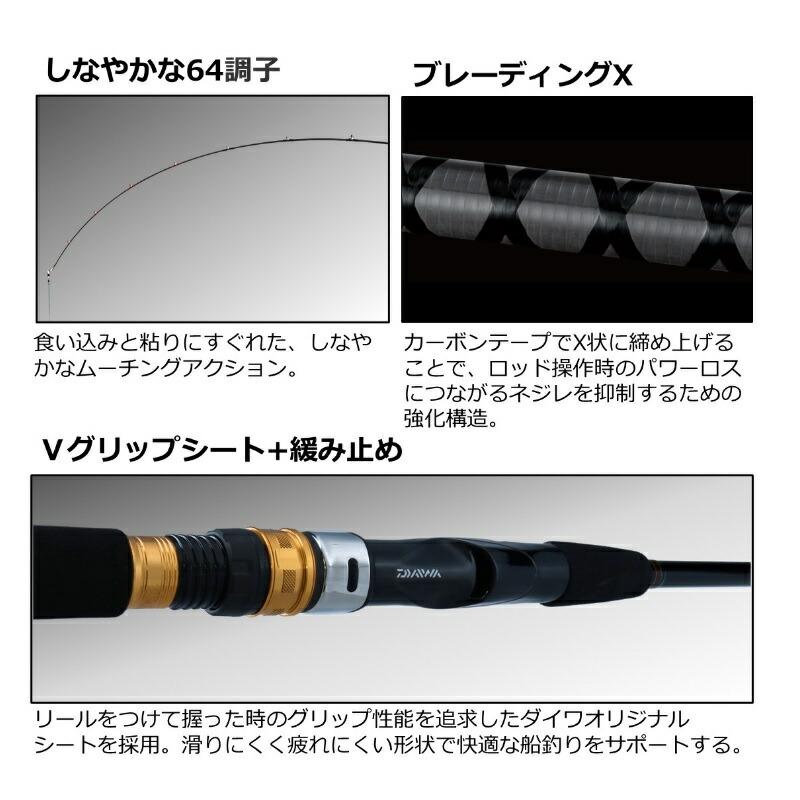 DAIWA（ダイワ） シーフレックス 64 30-300・N : つり具のBunBun Yahoo