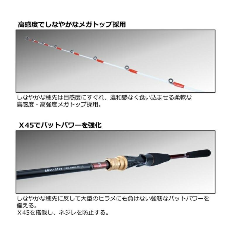 21 アナリスター ライトヒラメ M-225 DAIWA（ダイワ） 21アナリスターライトヒラメ M-225 : つり具のBunBun