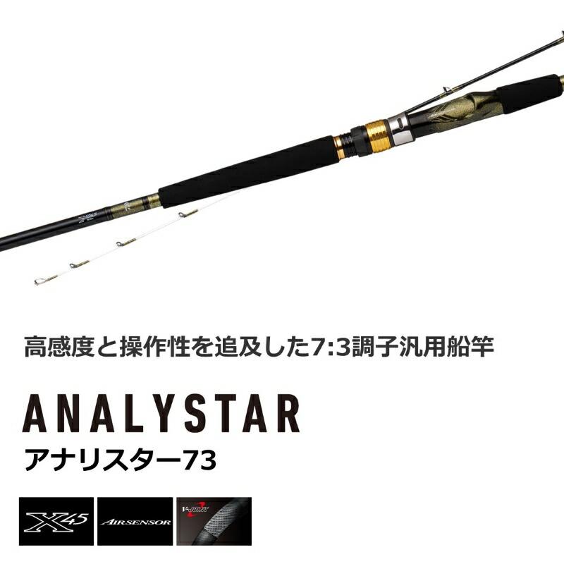 Daiwaアナリスター73 50-180 DAIWA（ダイワ） アナリスター 73 50-180・Q : つり具のBunBun Yahoo