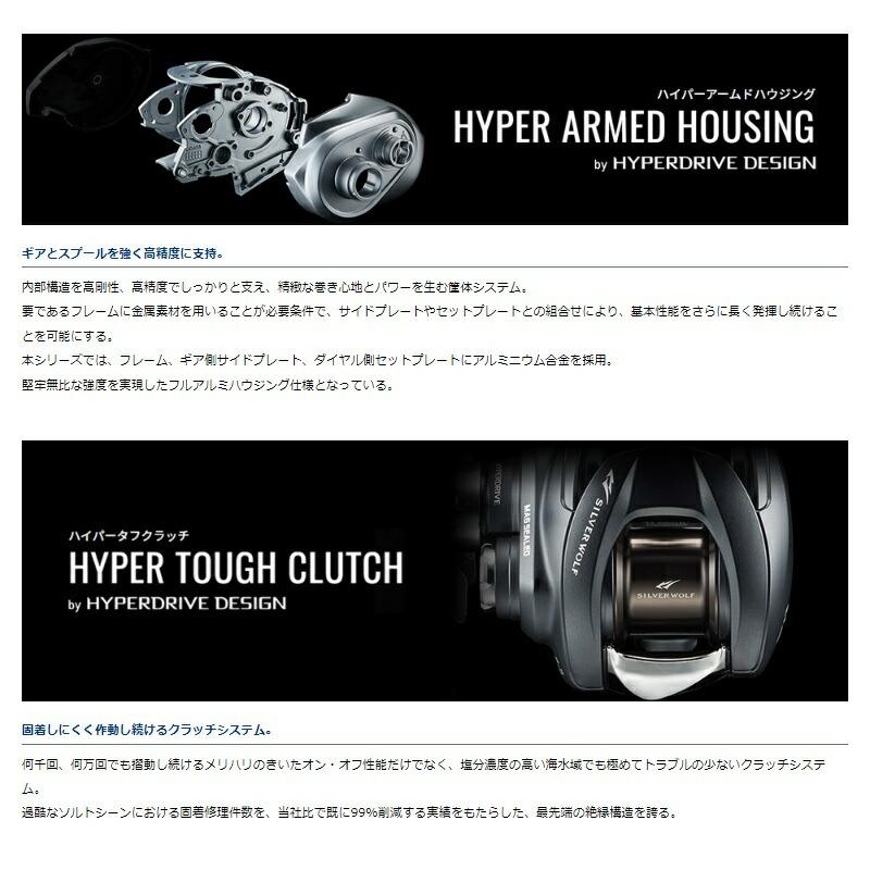 DAIWA（ダイワ） スティーズ A II TW 1000L / 左ハンドル : つり具の
