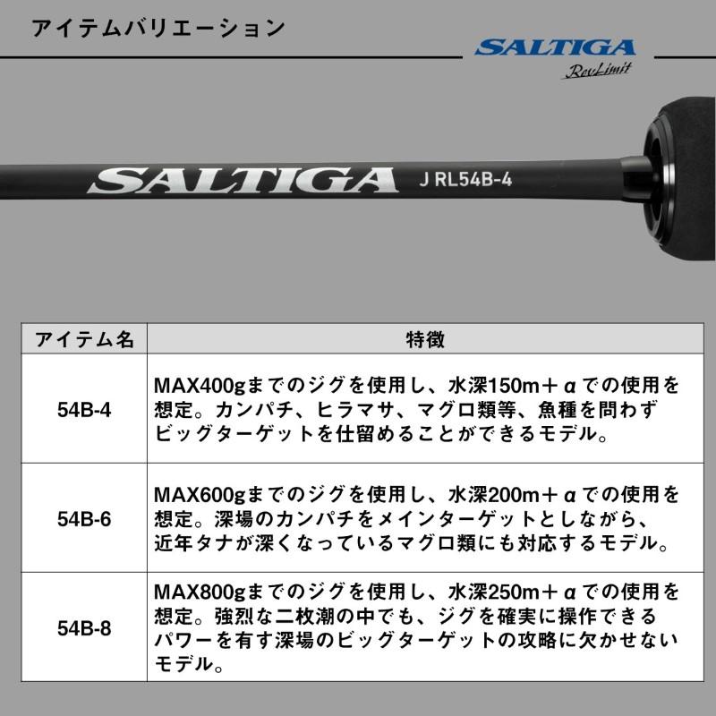 DAIWA（ダイワ） ソルティガJ レブリミット 54B-4 : つり具のBunBun