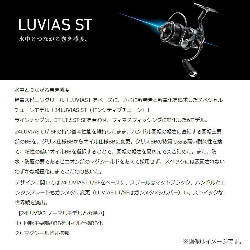 DAIWA（ダイワ） 24 ルビアス ST SF1000S-P : つり具のBunBun Yahoo!店