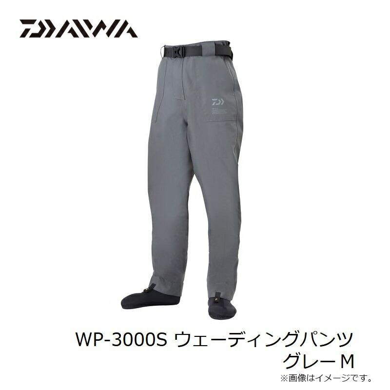 DAIWA（ダイワ） WP-3000S ウェーディングパンツ グレー M : つり具の