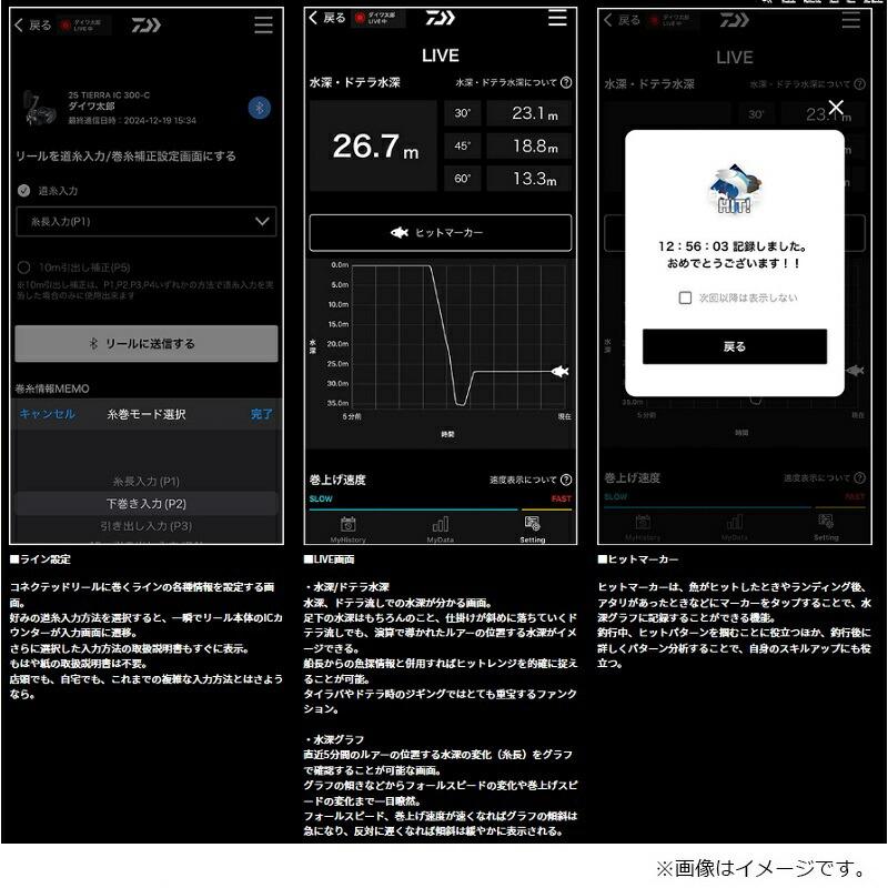 DAIWA（釣り） - ダイワ 25 紅牙集積回路 150P-C / 右手持ち部分