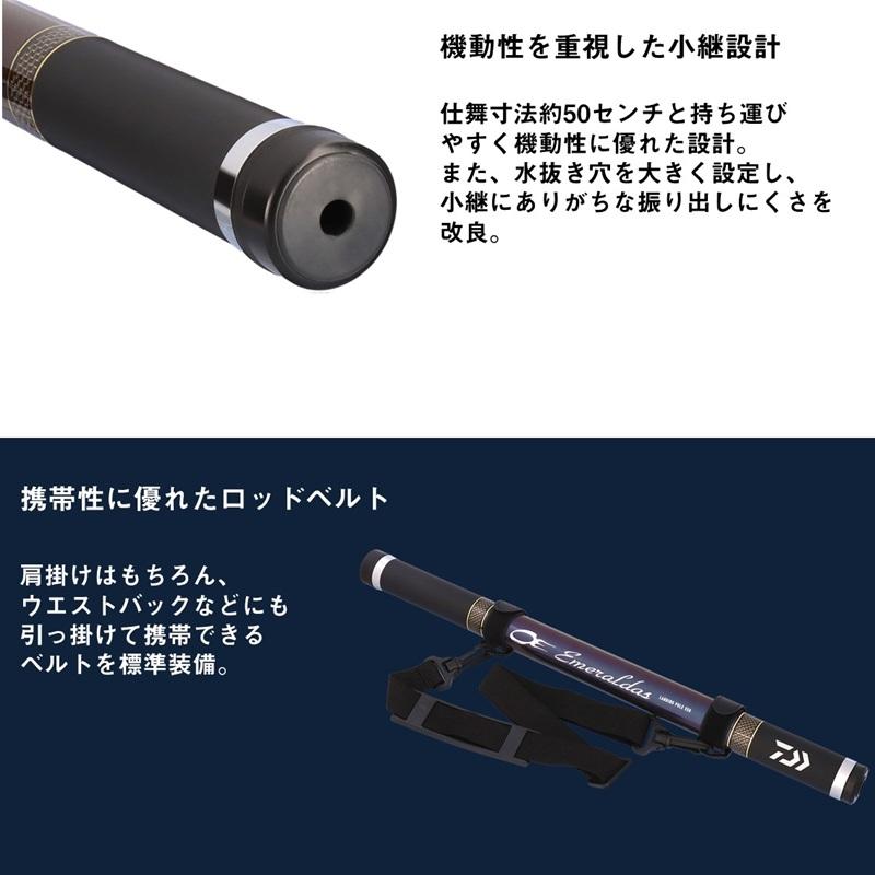DAIWA（ダイワ） エメラルダス ランディングポール 550 : つり具の
