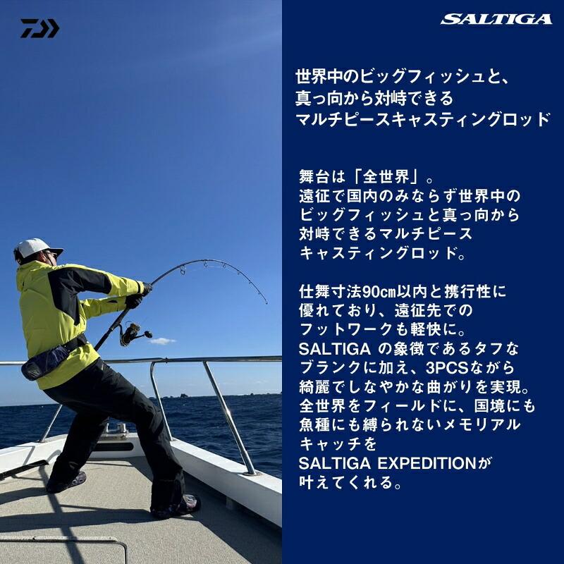 DAIWA（ダイワ） ソルティガC エクスペディション 82-6 : つり具の