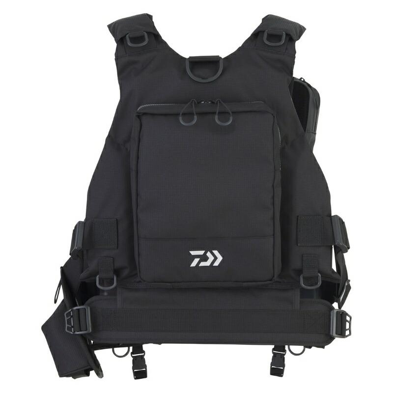 DAIWA（ダイワ） DF-6224 フロートゲームベスト ジェットブラック