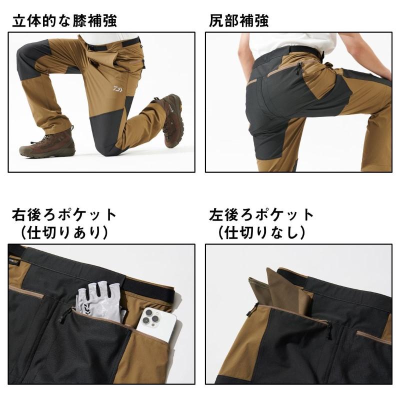 ダイワ　DP-3225 コーデュラ ブッシュパンツ ブラック L_6