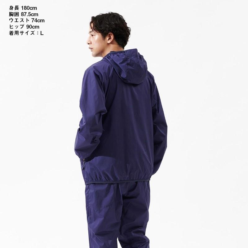 ダイワ DJ-5025 パーテックス ポケッタブルフーディジャケット ガンメタル Mの画像