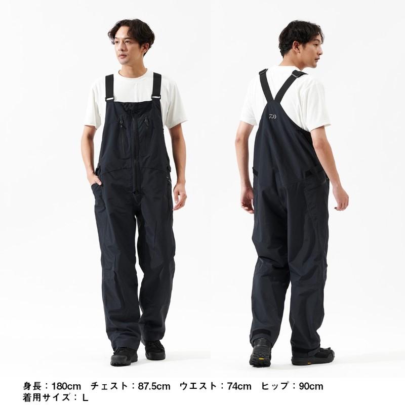 ダイワ DR-5125P レインマックス リップストップビブパンツ グレージュ XLの画像