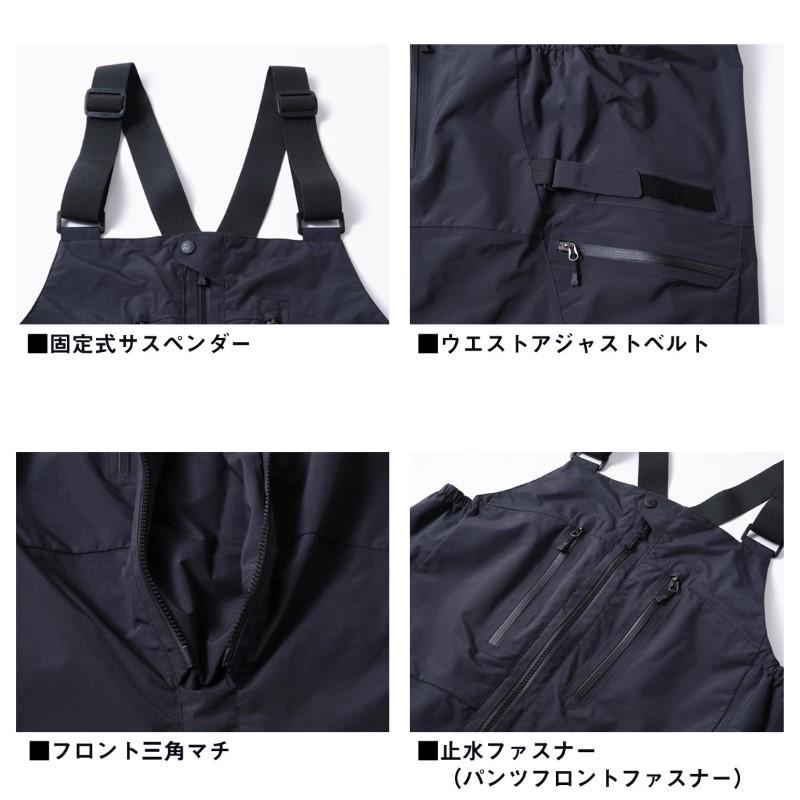 ダイワ DR-5125P レインマックス リップストップビブパンツ グレージュ XLの画像