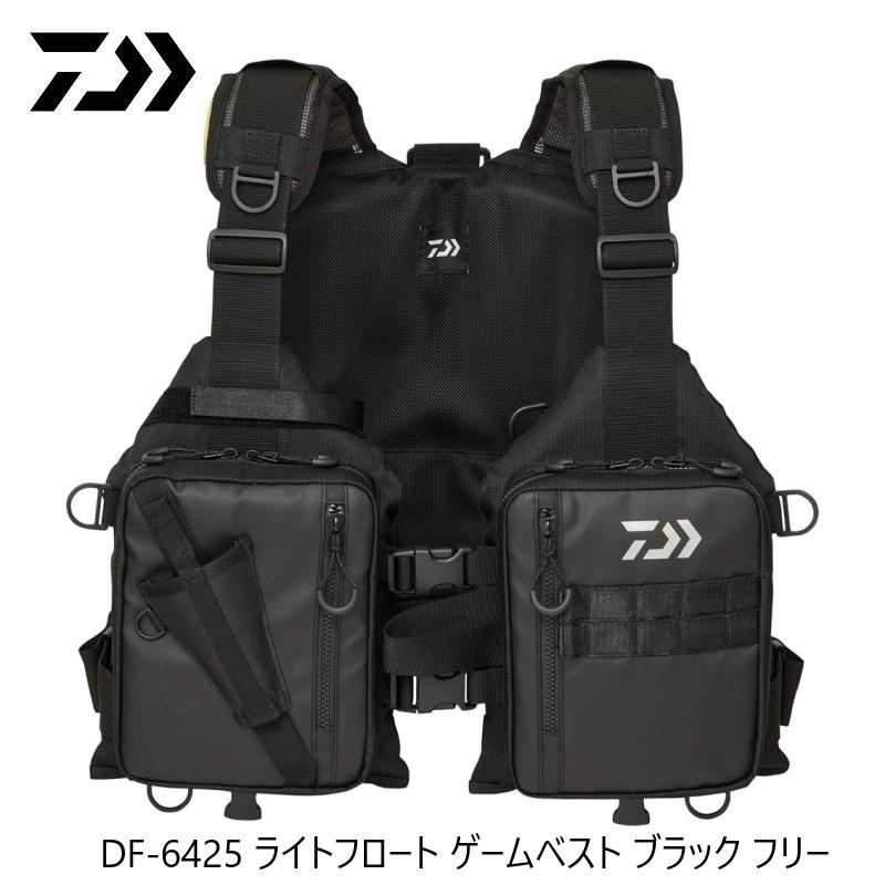 DAIWA（ダイワ） DF-6425 ライトフロート ゲームベスト ブラック