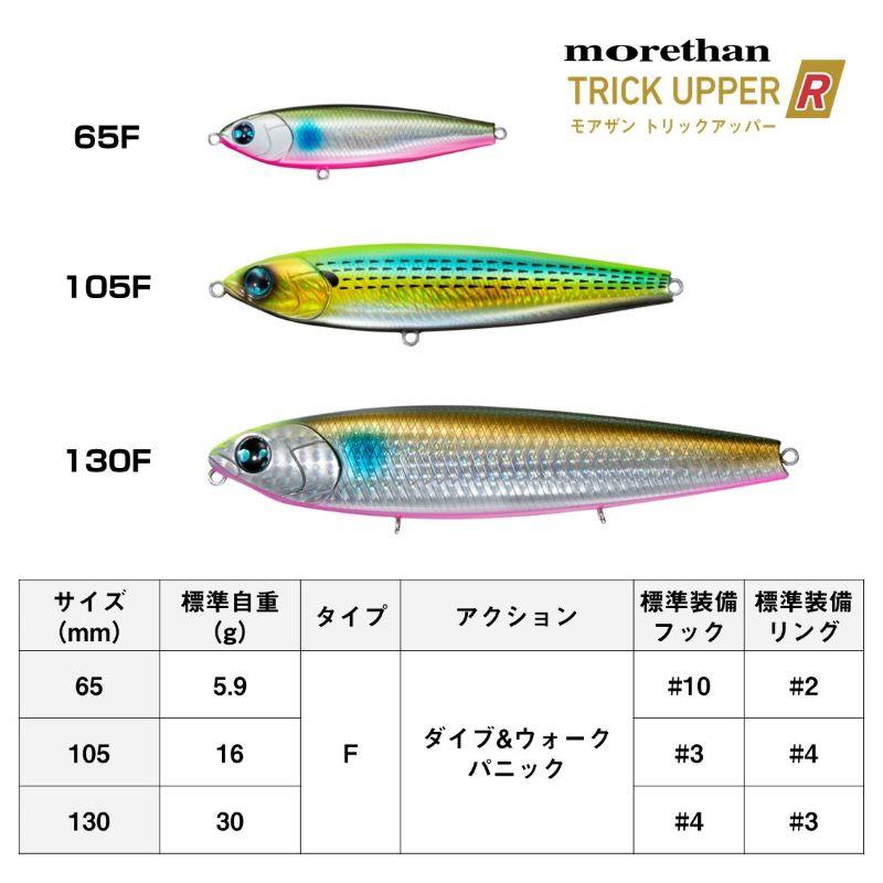 DAIWA（ダイワ） モアザン トリックアッパーR 130F ミッドナイトムーン