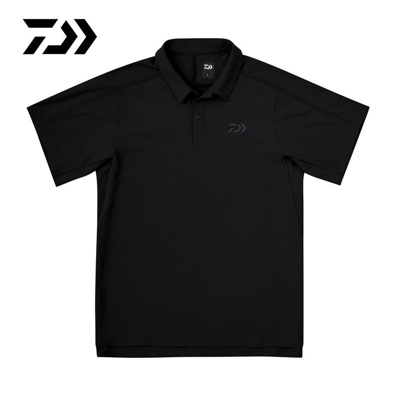 DAIWA（ダイワ） DE-9426 サンブロックドライポロシャツ ブラック S