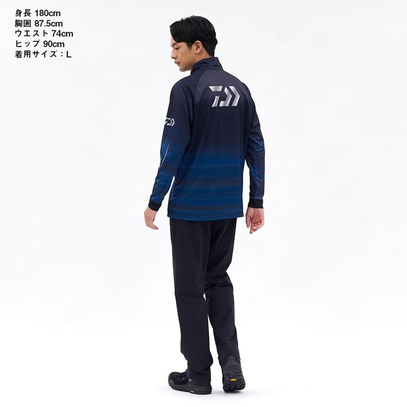 DAIWA（ダイワ） DE-7326 ロングスリーブ ドライシャツ フルジップ