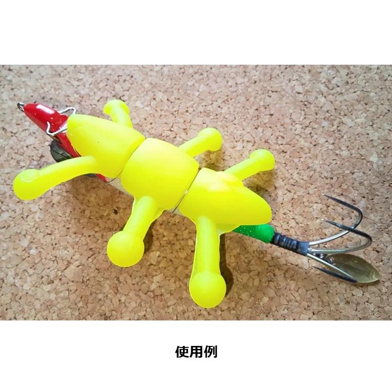 アシスト工房 タコの恋人 和田虫 WM-02 蛍光ピンク : つり具のBunBun