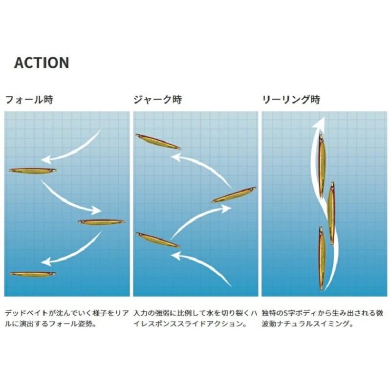 ボーズレス TGノブナガ 120g ピンクシルバーゼブラ : つり具のBunBun