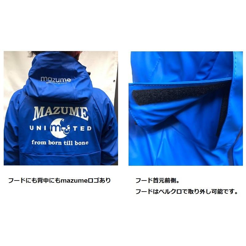 オレンジブルー MZRS-623 mazume ROUGH WATER レインスーツVI L