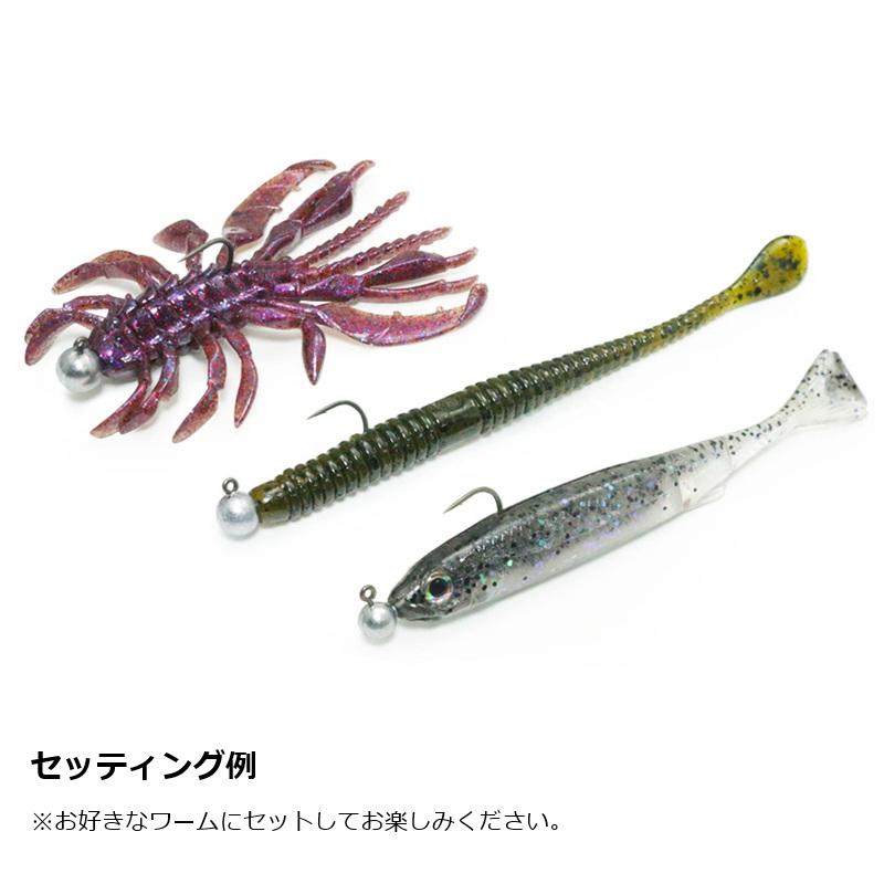 一誠 クラシック ラウンドジグヘッド 2g-#2 : つり具のBunBun Yahoo!店