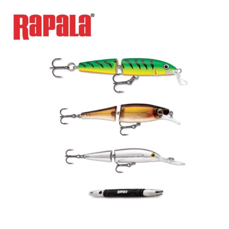 ラパラ Rapala ジョイントルアー トライアルセット A : つり具のBunBun