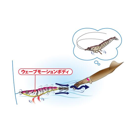原価　爆釣　DUELezスリム80mm ケイムラパープルヘッド　13個セット DUEL（デュエル） イージースリム 布巻 80mm 23 KVUH ケイムラパープル