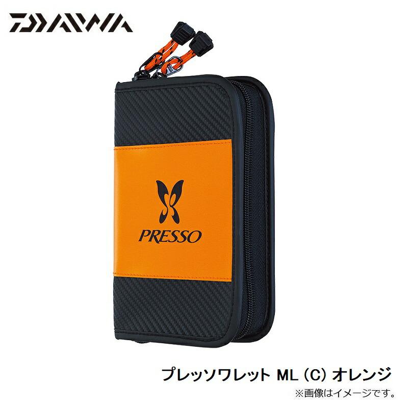 DAIWA（ダイワ） プレッソワレット ML (C) オレンジ : つり具のBunBun