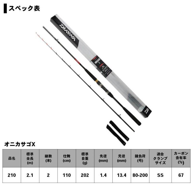 ダイワ オニカサゴX 210の画像