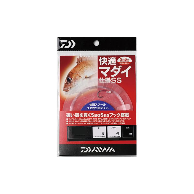 DAIWA（ダイワ） 快適マダイ仕掛SS 1本 10−4−10 : つり具のBunBun