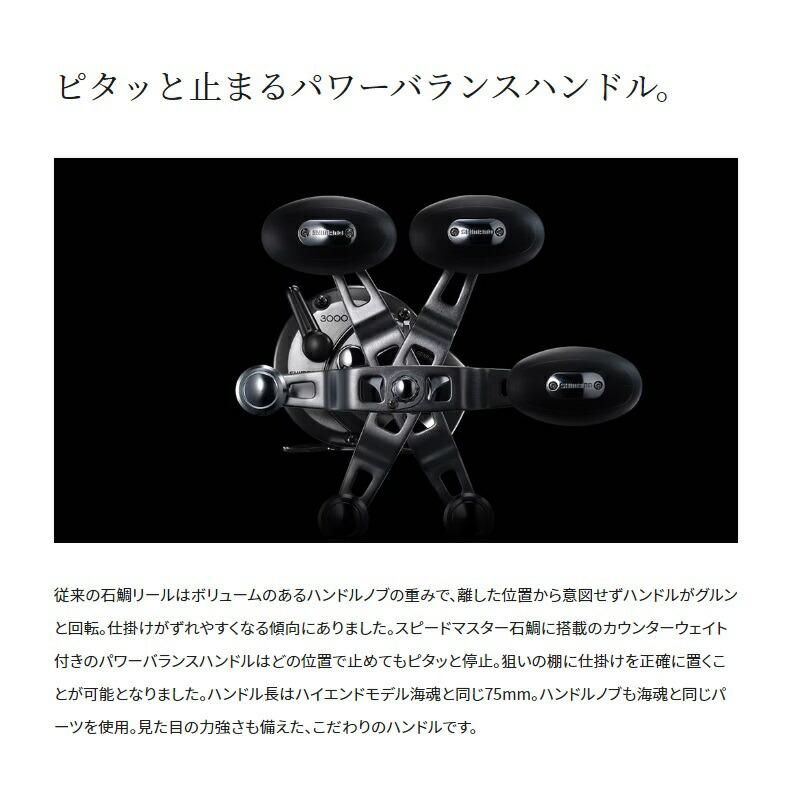 シマノ（SHIMANO） 23スピードマスター石鯛 3000T : つり具のBunBun