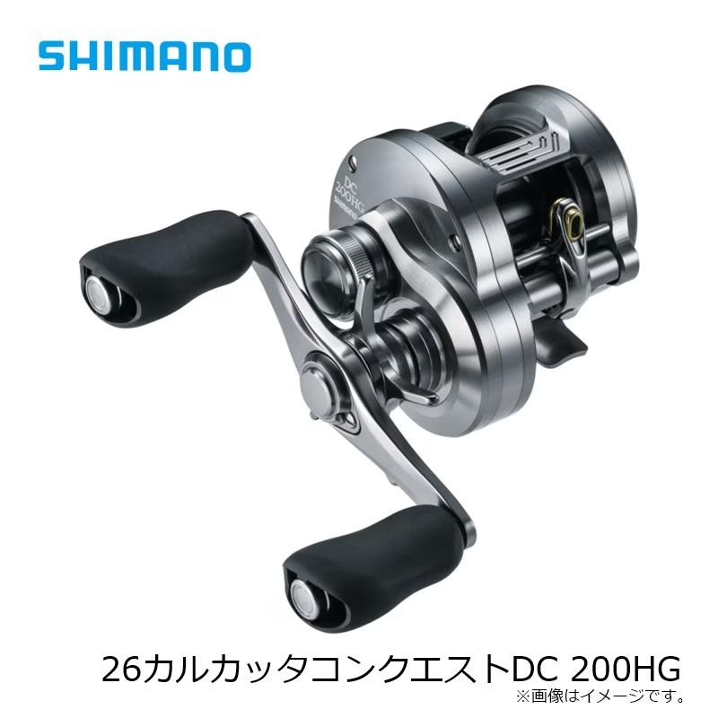 美品 SHIMANO CALCUTTA CONQUEST DC 200HG シマノ（SHIMANO） 26 カルカッタコンクエストDC 200HG RIGHT : つり具