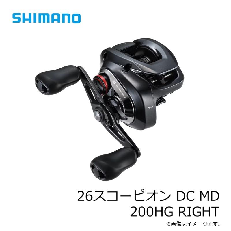 シマノ 【2026年6月発売予定】 26スコーピオンDC MD 200HG RIGHTの画像